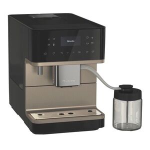 Miele Black and Gold Coffee Machine
